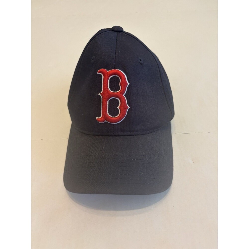 Vintage Outdoor Cap Boston Red Sox MLB Navy Red Cap Hat S/M Officially Licensed